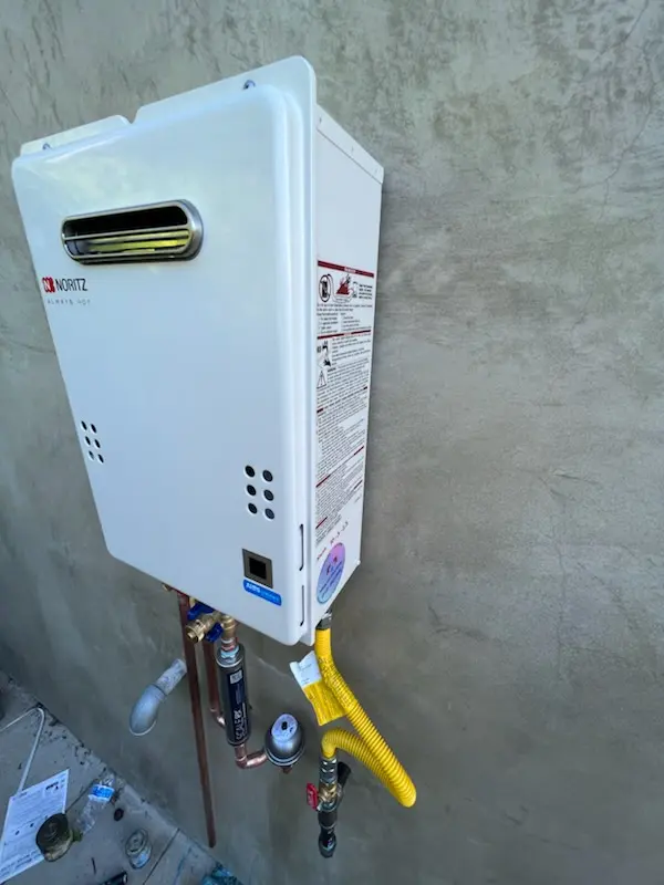 Tankless water heater installation for Sexton Mountain homes